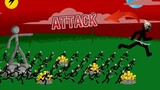Minion Warrior Attack Enemy - Stick War: Legacy