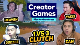 KAPTEN CLUTCH DI TURNAMEN STREAMER FACEBOOK GAMING @Yakis  @Heaven