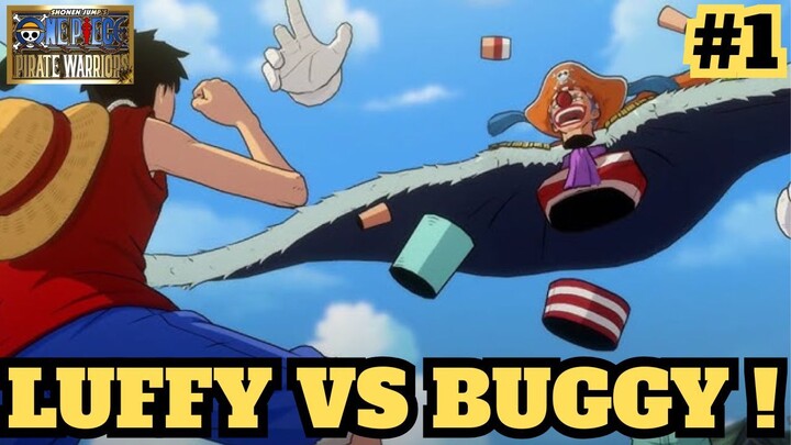 Luffy VS Buggy ! One Piece Pirate Warriors 1 Indonesia Part1