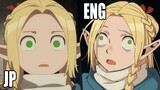 Delicious in Dungeon JP vs ENGLISH DUB | Episode #22