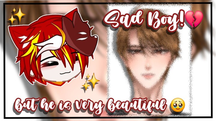 Gambarin Sad Boy OC 💔 || Drawing My Emotional Original Character – Speedpaint