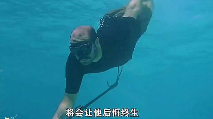 A man heats a wire until it’s red-hot, hammers it into sharp spikes, then steals someone else’s swim