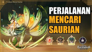 Perjalanan Mencari Saurian Binatang Penjaga Hutan Bertahan Sampai Akhir yang Pahit【Genshin Impact】