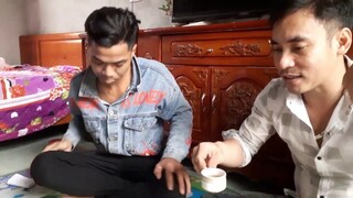 Cá đồng chiên. Rán.giòn cuốn rau sống ngon tuyệt cú mèo