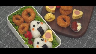 Japanese Lunch Box Fried Squid Bento by Nino's Home