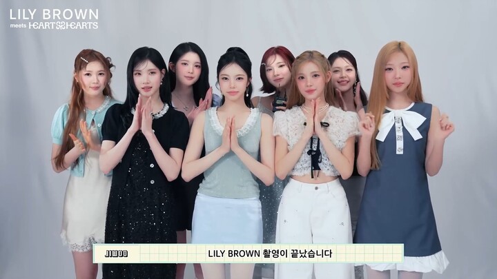 (SUB) Hearts2Hearts Behind Lily Brown Collaboration