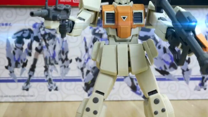 [Animasi Stop Motion] Pertemuan Tim Gundam Tempur Darat 08ms Pertemuan Tim Zaku