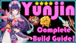 Complete Yunjin Build Guide!- Update 2.4 Version | Genshin Impact