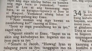 Pang Araw Araw na Talata.                                   Genesis 33:6-11