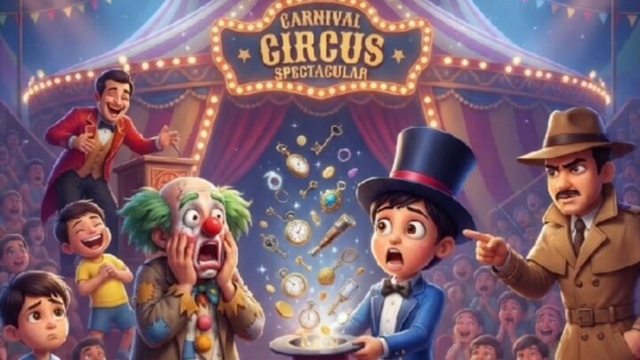 “THE CLOWN IS A THIEF?! 🤡😱 | The Carnival Mystery!”