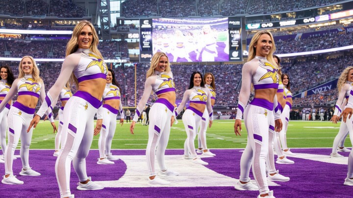 Một cảnh quay xuyên suốt, màn trình diễn đỉnh cao của đội cổ vũ NFL