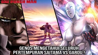 Garou Mati ! Genos Mengetahui Time Travel Saitama & King Mengatur Kendali Eksekusi Garou ( OPM 169 )