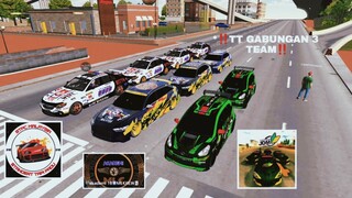 TT GABUNGAN 3 TEAM | MLCREW - CJDMCLUB - STP | Car Parking Multiplayer Malaysia | SHOOTING/SANTAI