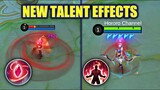 NEW ANIMATION EFFECTS FOR THE TALENT SYSTEM