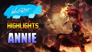 ANNIE HIGHLIGHTS - WILD RIFT CLOSED BETA