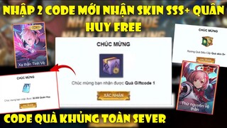 Liên Quân Nhận 2 Gifcode FREE Quân Huy Miễn Phí Và Skin Kiếm Sss+ Mới Nhất