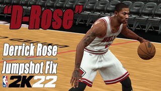 MVP Derrick Rose Jumpshot Fix NBA2K22