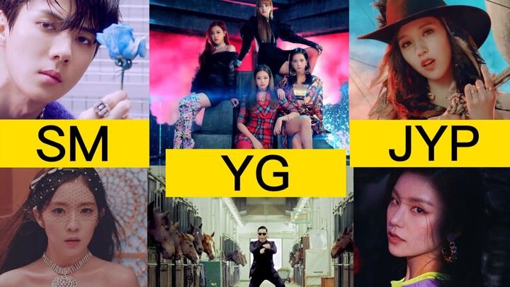 Không hổ danh là nghệ sĩ chủ lực của từng công ty! So sánh thống kê top 15 video có lượt xem cao nhấ