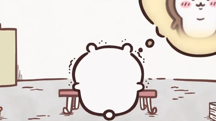 【chiikawa】Jiyi secretly cried and didn't want to make her friends worry. Jiyi is a good kid.