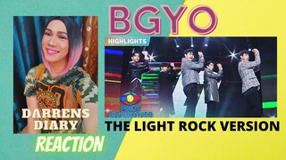 BGYO LIGHT  ( ROCK VERSION) - REACTION