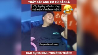 Các anh bảo đau bụng kinh thường thôi