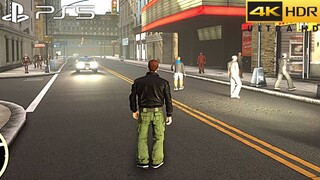 GTA 3 :Definitive Edition (PS5) 4K 60FPS HDR Gameplay - (PS5 Version)