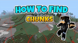 How To Find Chunks In Minecraft P.E.   (Bedrock) | 1.14+