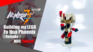 LEGO Honkai Impact 3rd Fu Hua Phoenix Chibi MOC Tutorial | Somchai Ud