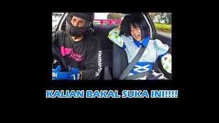 CEWEK JEPANG DIAJAK NGE-DRIFT