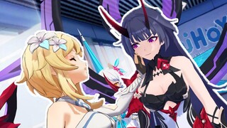Yoyo, đây không phải là Honkai Impact 3 Herrscher sao!? [Honkai Impact 3·Genshin Impact]