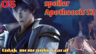 Spoiler Apotheosis S2 Part 5 : Tidak Memenuhi Syarat