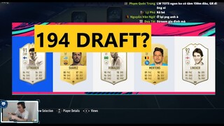 ĐI TÌM 194 DRAFT!! 6 ICON VÀ CÁI KẾT | FIFA 19 FUT DRAFT