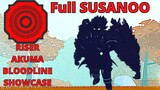 Riser Akuma (FULL SUSANOO) SHOWCASE! | Roblox Shindo Life | Shindo Life | Shindo Life Codes