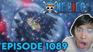 WHAT IN THE MEGALODON..?! IN THE MIDDLE OF FREEZING OCEAN.. | Episode 1089 | One Piece REACTION !