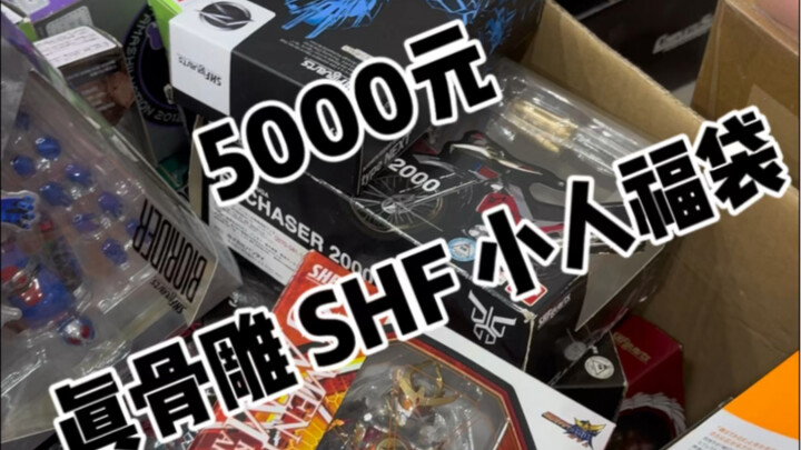 5000元 真骨雕 SHF 小人福袋！来看看有哪些吧！