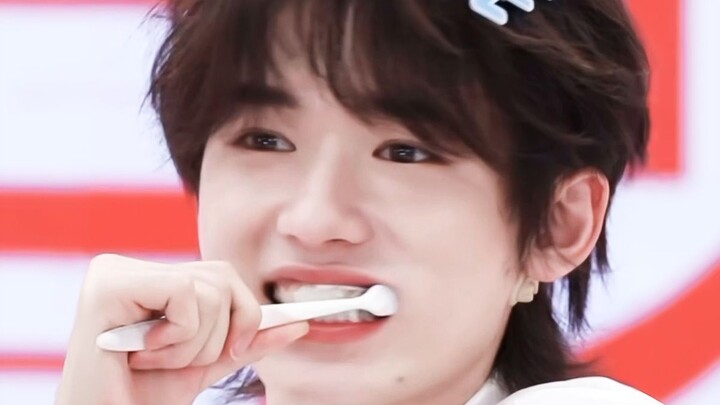 Whose adorable toothbrush is on their face? No wonder they’re called “Tooth-Sour Baby”!