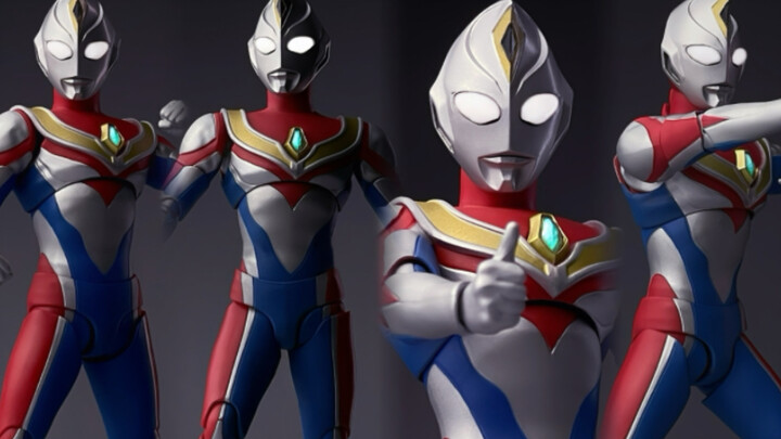 "Nhưng gã khổng lồ đó cũng là Ultraman." SHF Ultraman Dyna (Shining Type)