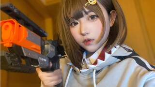 【cos】鲨皮帅气转枪+还原3.0抱枕头