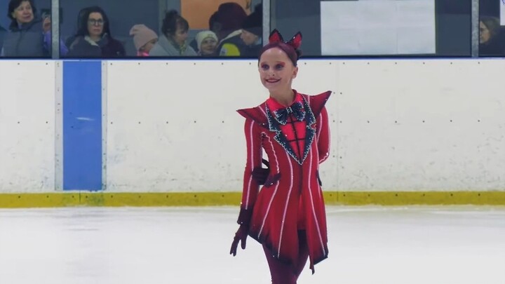 Someone actually skated Alastor from Hell Inn