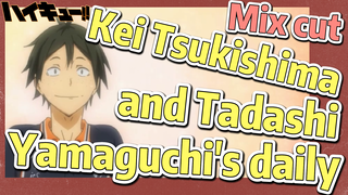 [Haikyuu!!]  Mix cut | Kei Tsukishima and Tadashi Yamaguchi's daily