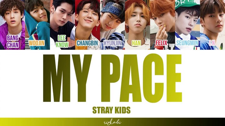 [Sub Indo] MY PACE -  STRAY KIDS [Color Coded Lyric]