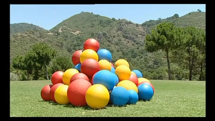 Its a pile of balls