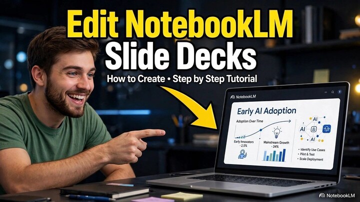 How to Create the Slide Decks in NoteBookLM (Step by Step Tutorial)