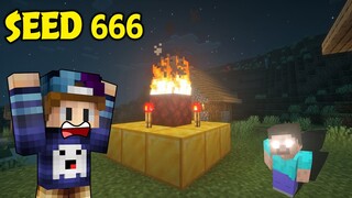 THĂM LẠI MAP SEED 666 BÍ ẨN VỀ HEROBRINE !! *MAP THAY ĐỔI HOÀN TOÀN*