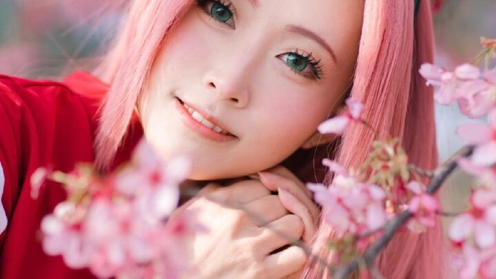 sakura cosplay emng cantik , Sasuke sangat beruntung ygy 😭