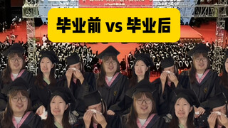 Seberapa besar perbedaannya sebelum dan sesudah lulus... Aku nangis dulu deh