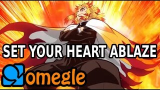 Rengoku the Motivational Speaker Goes on Omegle [FULL LIVESTREAM]