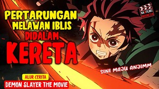 PERTARUNGAN MELAWAN IBLIS DI SEBUAH KERETA‼️Alur Cerita Film - Demon Slayer The Movie (2020)