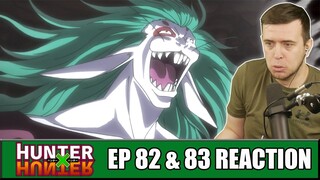 THEY UNLOCKED NEN! | Hunter x Hunter Episode 82 and 83 REACTION
