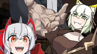 【补档】凯尔希吃猫条